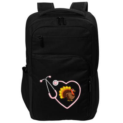 Happy Fall Yall Gnomes Pumpkin Autumn Vibes Thanksgiving Impact Tech Backpack
