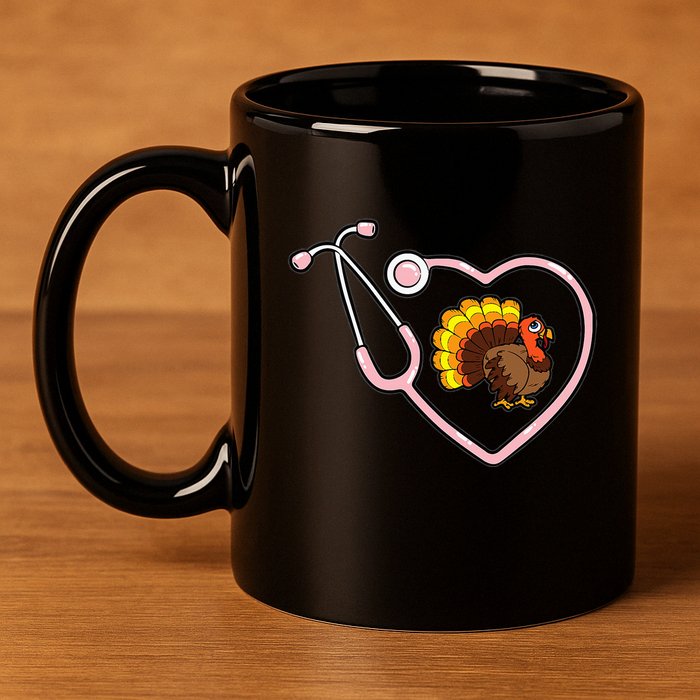 Happy Fall Yall Gnomes Pumpkin Autumn Vibes Thanksgiving 11oz C Handle Ceramic Mug