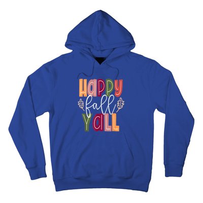 Happy Fall Yall Pumpkin Thanksgiving Halloween Cute Women Hoodie