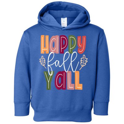 Happy Fall Yall Pumpkin Thanksgiving Halloween Cute Women Toddler Hoodie