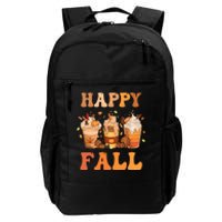 Happy Fall YAll Autumn Halloween Pumpkin Spice Latte Daily Commute Backpack