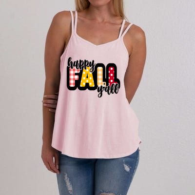 Happy Fall Yall Cozy Women's Strappy Tank