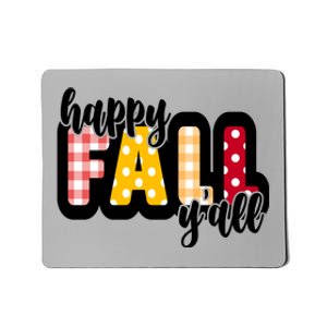 Happy Fall Yall Cozy Mousepad