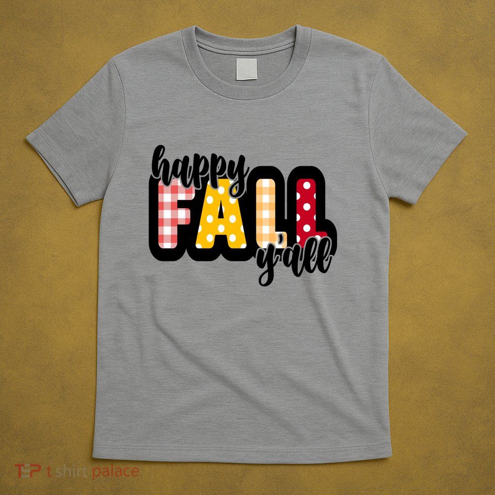 Happy Fall Yall Cozy T-Shirt