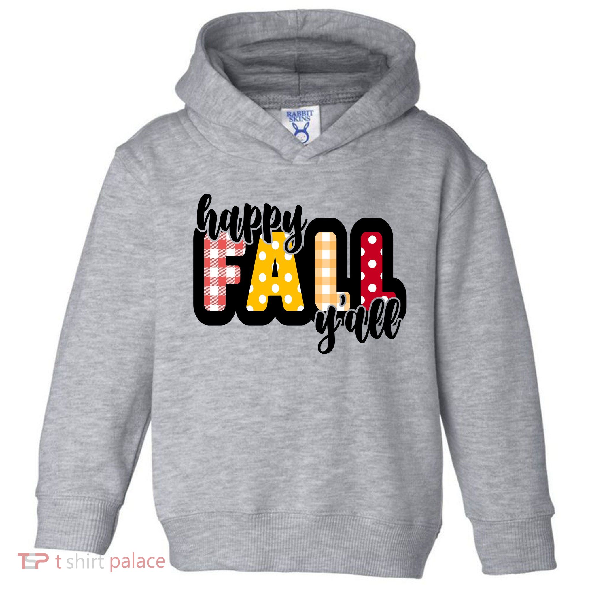 Happy Fall Yall Cozy Toddler Hoodie