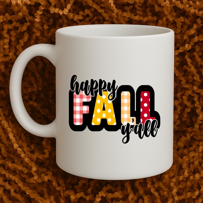 Happy Fall Yall Cozy Mug