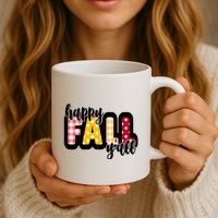 Happy Fall Yall Cozy Mug