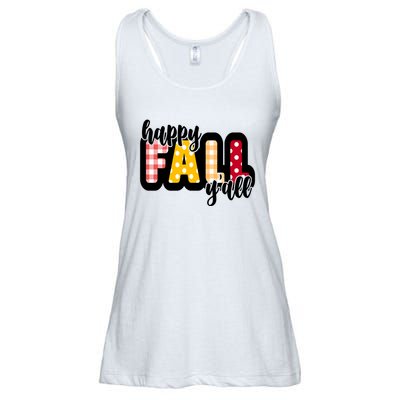 Happy Fall Yall Cozy Ladies Essential Flowy Tank