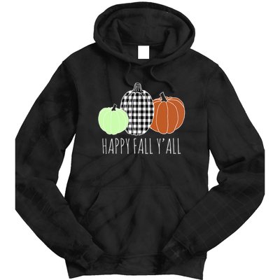 Happy Fall Yall Pumpkin Tie Dye Hoodie