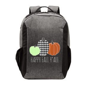 Happy Fall Yall Pumpkin Vector Backpack