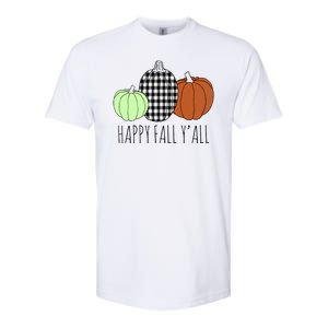 Happy Fall Yall Pumpkin Softstyle® CVC T-Shirt