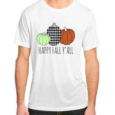 Happy Fall Yall Pumpkin Adult ChromaSoft Performance T-Shirt