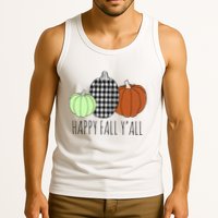 Happy Fall Yall Pumpkin Tank Top