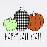 Happy Fall Yall Pumpkin Tank Top
