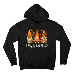 Happy Fall Yall Gnome Pumpkin Truck Autumn Thanksgiving Hoodie