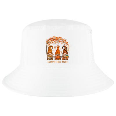 Happy Fall Yall Gnome Autumn Gnomes Pumpkin Spice Season Cool Comfort Performance Bucket Hat
