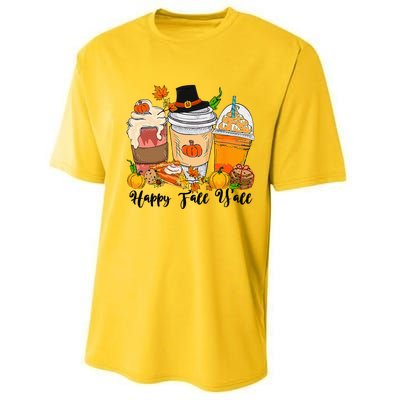 Happy Fall Yall Pumpkin Truck Autumn Thanksgiving Performance Sprint T-Shirt