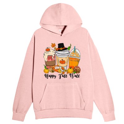 Happy Fall Yall Pumpkin Truck Autumn Thanksgiving Urban Pullover Hoodie