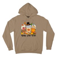 Happy Fall Yall Pumpkin Truck Autumn Thanksgiving Hoodie