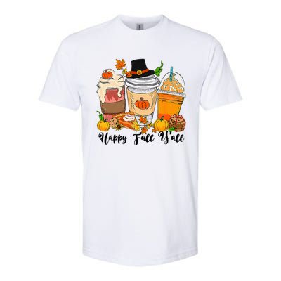 Happy Fall Yall Pumpkin Truck Autumn Thanksgiving Softstyle® CVC T-Shirt