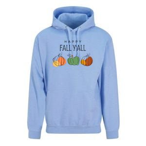 Happy Fall Yall Unisex Surf Hoodie