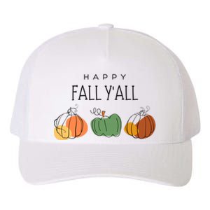 Happy Fall Yall Yupoong Adult 5-Panel Trucker Hat