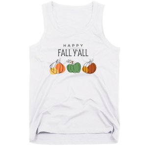 Happy Fall Yall Tank Top