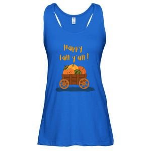 Happy Fall Yall Pumpkin Ladies Essential Flowy Tank