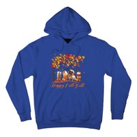 Happy Fall YAll Pumpkin Spice Fall Pug Halloween Dog Lovers Gift Hoodie