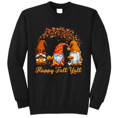 Happy Fall YAll Autumn Thanksgiving Fall Season Gnome Sweatshirt