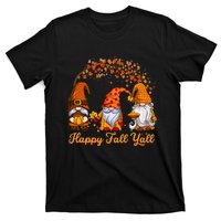 Happy Fall YAll Autumn Thanksgiving Fall Season Gnome T-Shirt