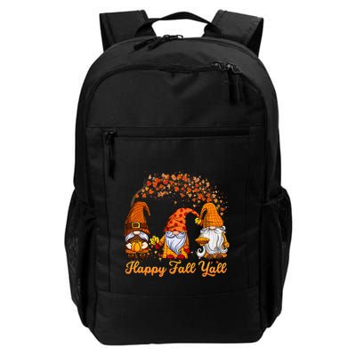 Happy Fall YAll Autumn Thanksgiving Fall Season Gnome Backpack