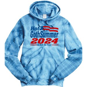 Hot Gothsummer 2024 In Goth We Trust Tie Dye Hoodie