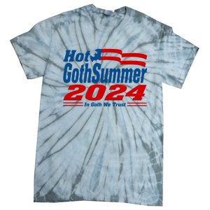 Hot Gothsummer 2024 In Goth We Trust Tie-Dye T-Shirt