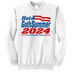 Hot Gothsummer 2024 In Goth We Trust Sweatshirt