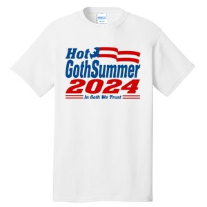 Hot Gothsummer 2024 In Goth We Trust Tall T-Shirt