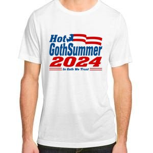 Hot Gothsummer 2024 In Goth We Trust Adult ChromaSoft Performance T-Shirt