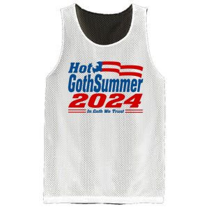 Hot Gothsummer 2024 In Goth We Trust Mesh Reversible Basketball Jersey Tank