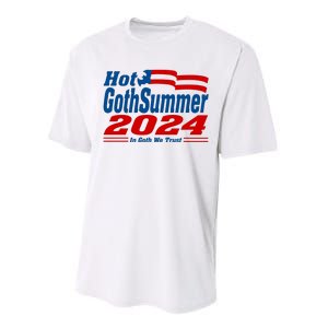 Hot Gothsummer 2024 In Goth We Trust Performance Sprint T-Shirt