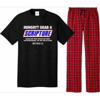 Hungry Grab A Scripture Blessed Are Those Who Hunger Gifts Pajama Set