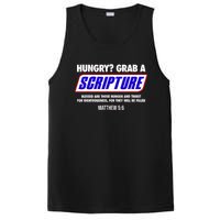 Hungry Grab A Scripture Blessed Are Those Who Hunger Gifts PosiCharge Competitor Tank