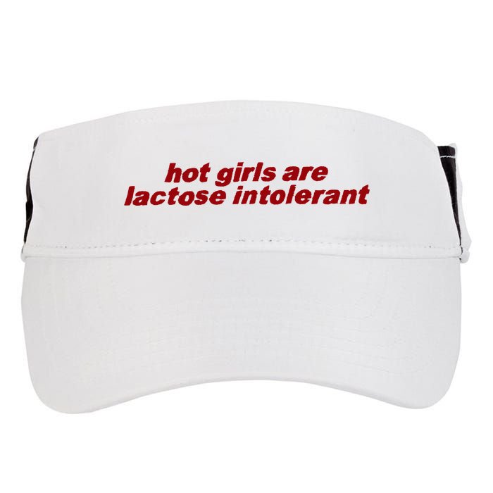 Hot Girl Are Lactose Intolerant Adult Drive Performance Visor