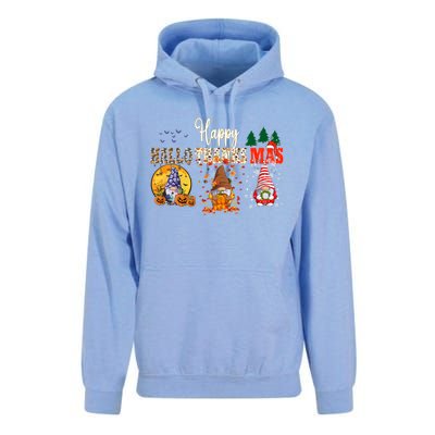 Halloween Gnomes Autumn Pumpkin Happy Hallothanksmas Gift Unisex Surf Hoodie