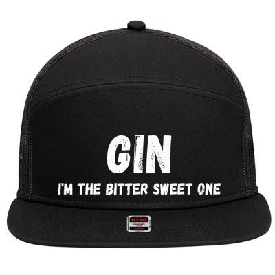 Halloween Gin and Tonic Couples Matching  7 Panel Mesh Trucker Snapback Hat