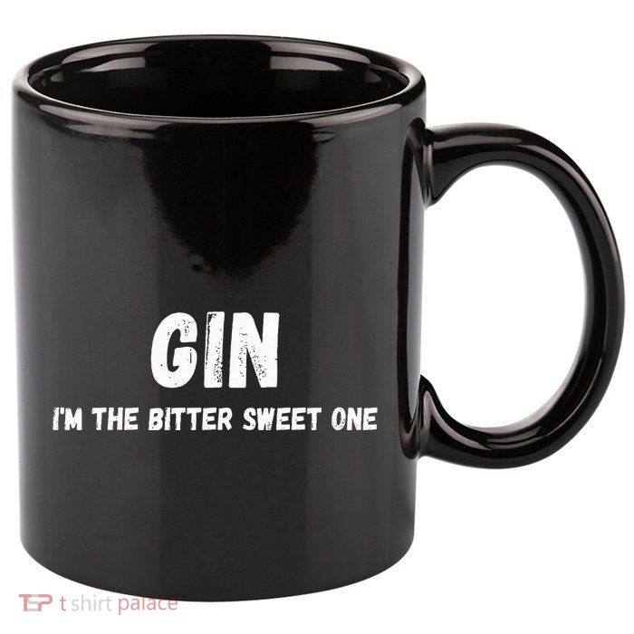 Halloween Gin and Tonic Couples Matching  11oz C Handle Ceramic Mug