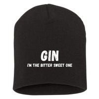 Halloween Gin and Tonic Couples Matching  Short Acrylic Beanie