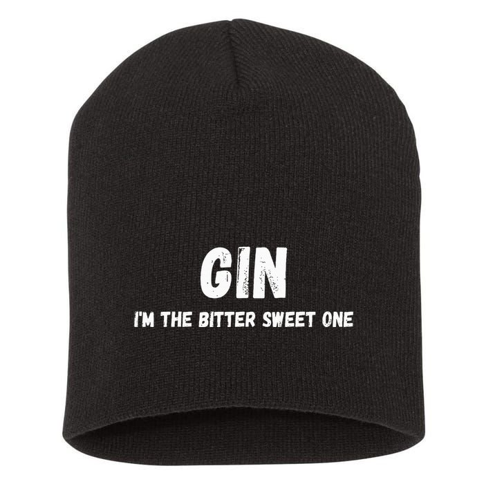 Halloween Gin and Tonic Couples Matching  Short Acrylic Beanie