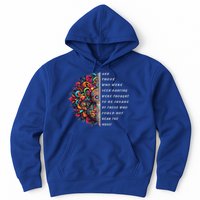 Hippie Guitar And Those Who Were Seen Dancing Peace Vibes Hoodie