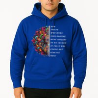 Hippie Guitar And Those Who Were Seen Dancing Peace Vibes Hoodie