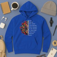 Hippie Guitar And Those Who Were Seen Dancing Peace Vibes Hoodie